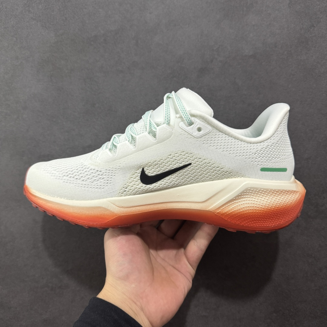 图片[2]-【公司级】Nk Air Zoom Pegasus 41 耐克网面透气轻便耐磨跑鞋  #鞋面采用网布、织物、橡塑材料等多种材料拼接，出色支撑效果，缔造稳固脚感，塑就自然迈步体验。结合匠心排布的缓震配置，铸就稳固迈步体验。弧形外底设计，有助实现后跟到鞋头的顺畅过渡，在足部离地到落地过程中缔造流畅自如的迈步体验。  货号：HJ7037-100 尺码：36-45-选品中心