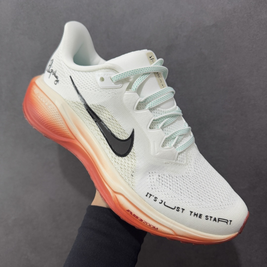 图片[3]-【公司级】Nk Air Zoom Pegasus 41 耐克网面透气轻便耐磨跑鞋  #鞋面采用网布、织物、橡塑材料等多种材料拼接，出色支撑效果，缔造稳固脚感，塑就自然迈步体验。结合匠心排布的缓震配置，铸就稳固迈步体验。弧形外底设计，有助实现后跟到鞋头的顺畅过渡，在足部离地到落地过程中缔造流畅自如的迈步体验。  货号：HJ7037-100 尺码：36-45-选品中心