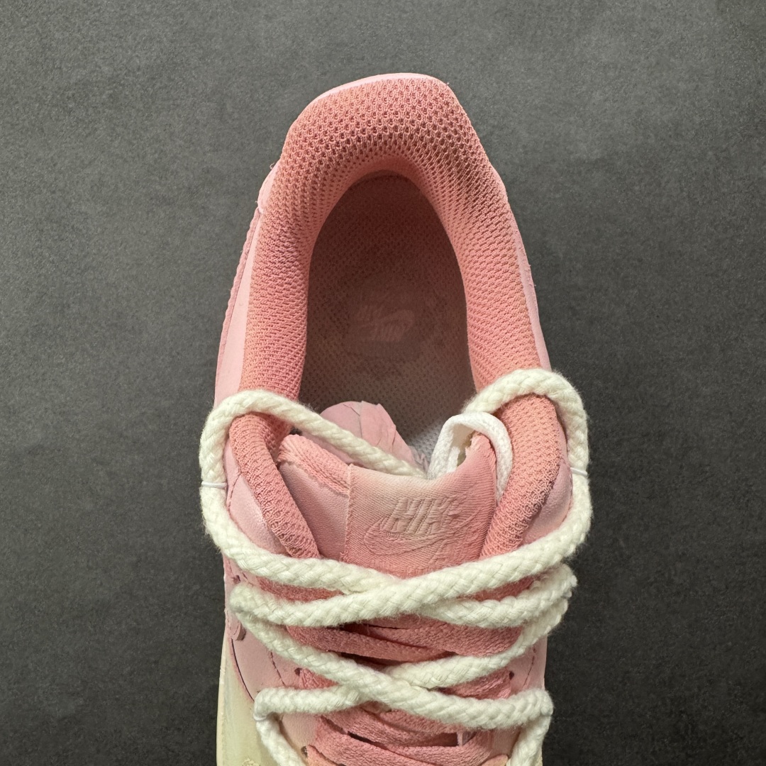 图片[7]-【定制版】Nike Air Force 1 Low 07 黄粉渐变绑带 原楦头原纸板 打造纯正低帮空军版型 专注外贸渠道 全掌内置蜂窝气垫 原盒配件 原厂中底钢印、拉帮完美 货号：QR2032 520 尺码：36 36.5 37.5 38 38.5 39 40 40.5 41 42 42.5 43 44 44.5 45-选品中心