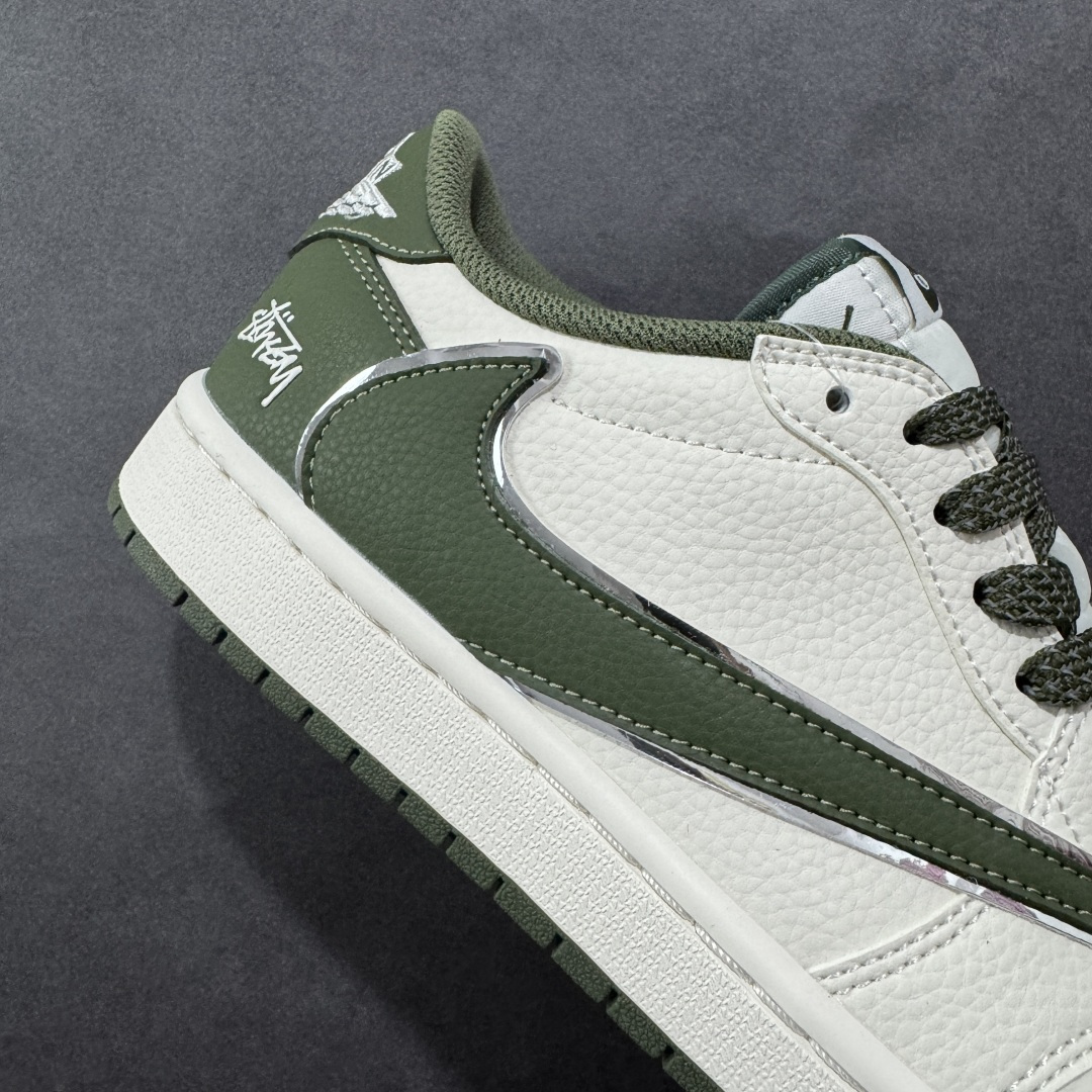 280 定制版Travis Scott x Fragment Design x Air Jordan 1 Low OG SP AJ1 乔1 斯图西联名 低帮文化休闲板鞋 ST5696-263