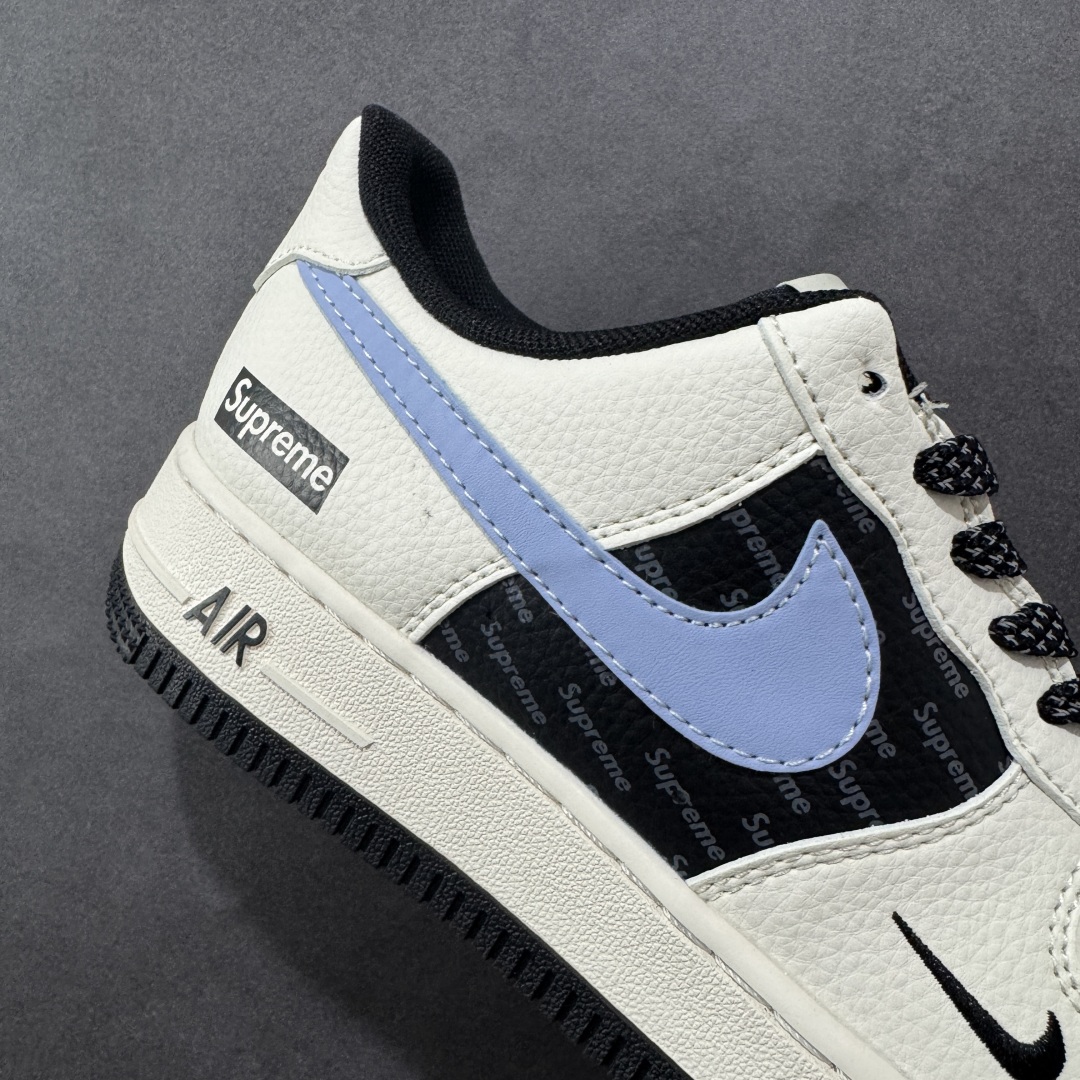 图片[6]-【定制版】Supreme x Nk Air Force 1’07 定制配色 Supreme联名 空军一号低帮经典低帮休闲百搭板鞋 ZH2598-311 定制鞋盒 大厂流水作业生产 超高清洁度 皮料切割干净无任何毛边 细节完美   尺码：36 36.5 37.5 38 38.5 39 40 40.5 41 42 42.5 43 44 44.5 45-选品中心