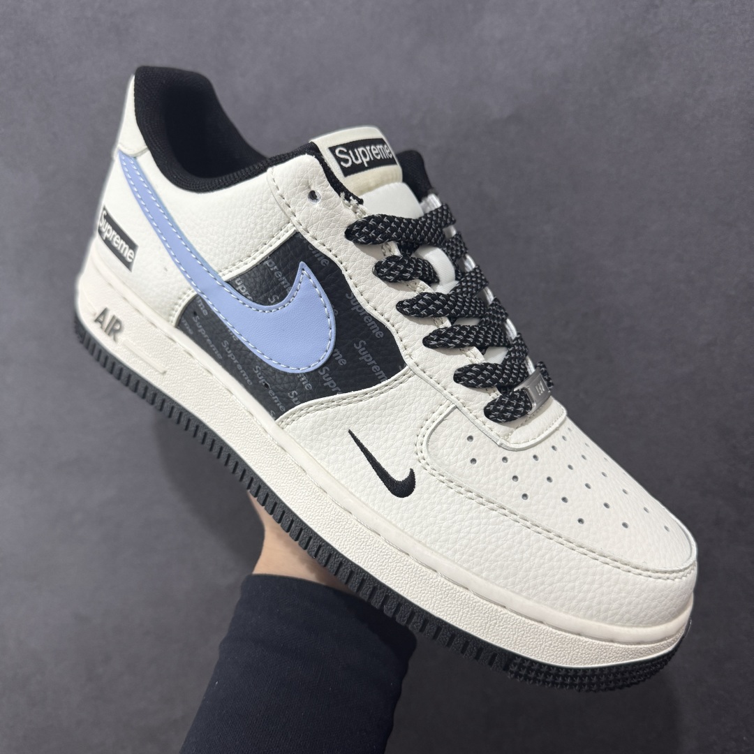 图片[3]-【定制版】Supreme x Nk Air Force 1’07 定制配色 Supreme联名 空军一号低帮经典低帮休闲百搭板鞋 ZH2598-311 定制鞋盒 大厂流水作业生产 超高清洁度 皮料切割干净无任何毛边 细节完美   尺码：36 36.5 37.5 38 38.5 39 40 40.5 41 42 42.5 43 44 44.5 45-选品中心