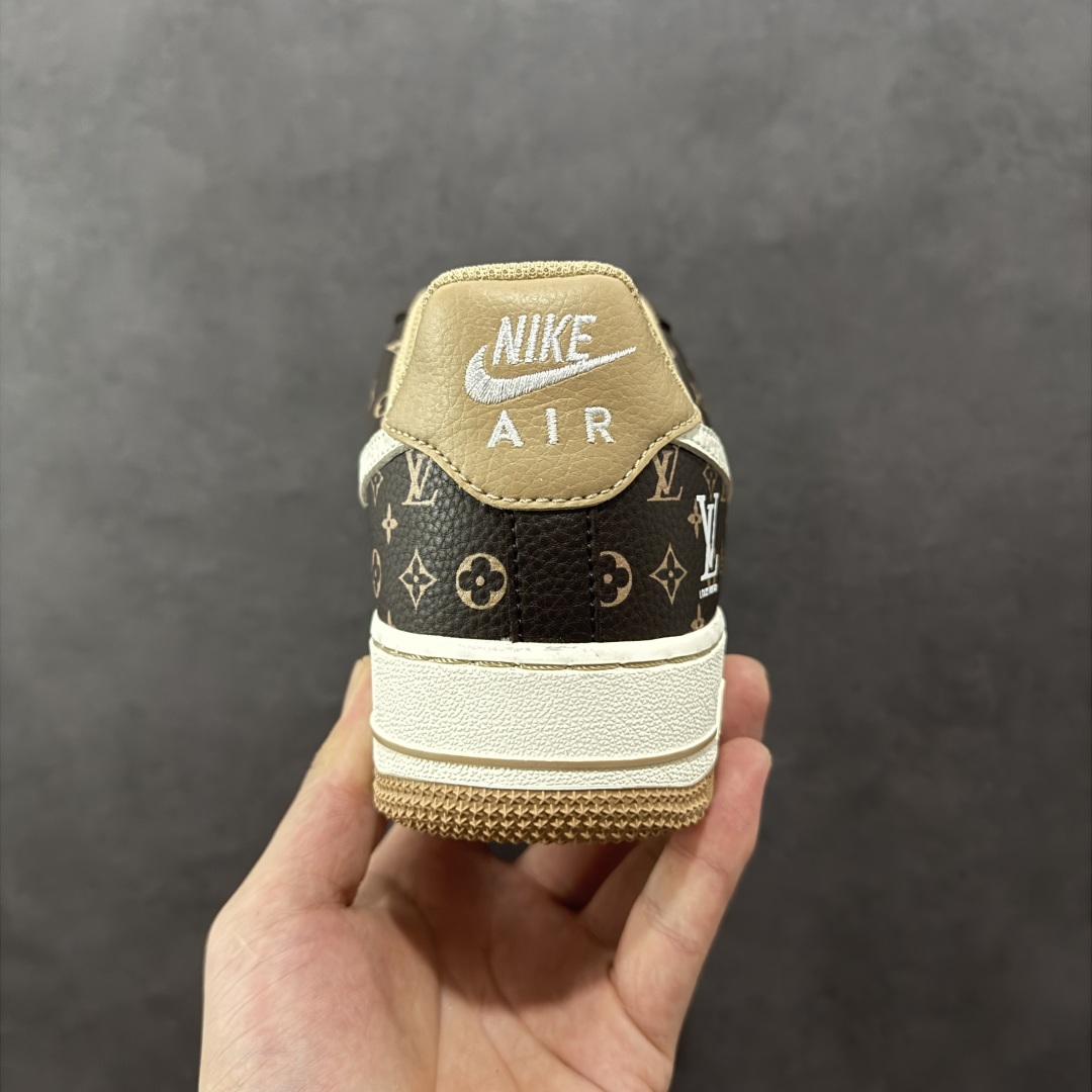 图片[4]-【定制版】Nike Air Force 1\’07 Low LV联名 咖啡棕小白勾 空军一号低帮休闲板鞋  #原楦头原纸板 原装鞋盒 定制五金配件 内置全掌气垫 原厂鞋底   货号：LW9279-009 尺码：36 36.5 37.5 38 38.5 39 40 40.5 41 42 42.5 43 44 44.5 45-选品中心