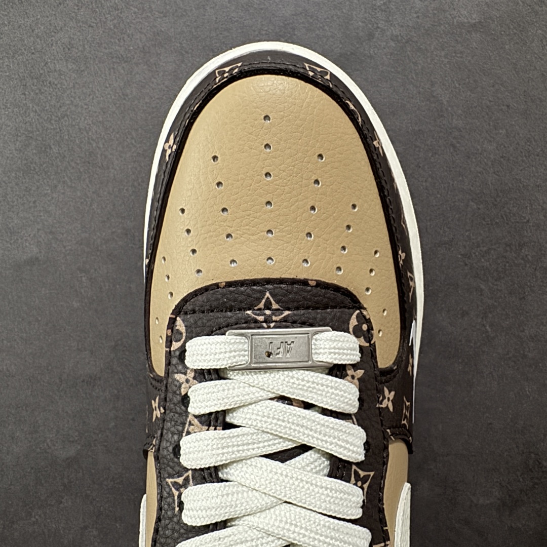 图片[8]-【定制版】Nike Air Force 1\’07 Low LV联名 咖啡棕小白勾 空军一号低帮休闲板鞋  #原楦头原纸板 原装鞋盒 定制五金配件 内置全掌气垫 原厂鞋底   货号：LW9279-009 尺码：36 36.5 37.5 38 38.5 39 40 40.5 41 42 42.5 43 44 44.5 45-选品中心