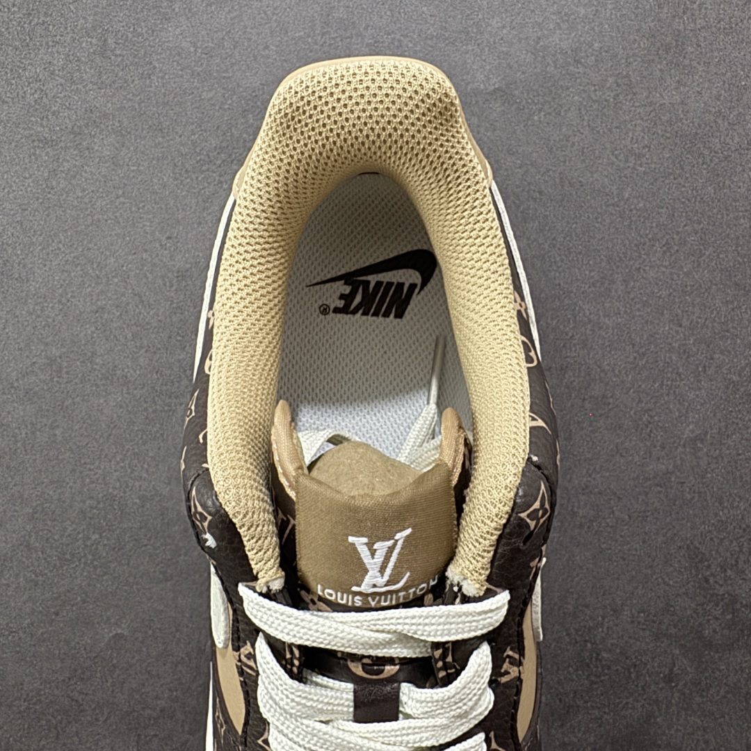 图片[7]-【定制版】Nike Air Force 1\’07 Low LV联名 咖啡棕小白勾 空军一号低帮休闲板鞋  #原楦头原纸板 原装鞋盒 定制五金配件 内置全掌气垫 原厂鞋底   货号：LW9279-009 尺码：36 36.5 37.5 38 38.5 39 40 40.5 41 42 42.5 43 44 44.5 45-选品中心