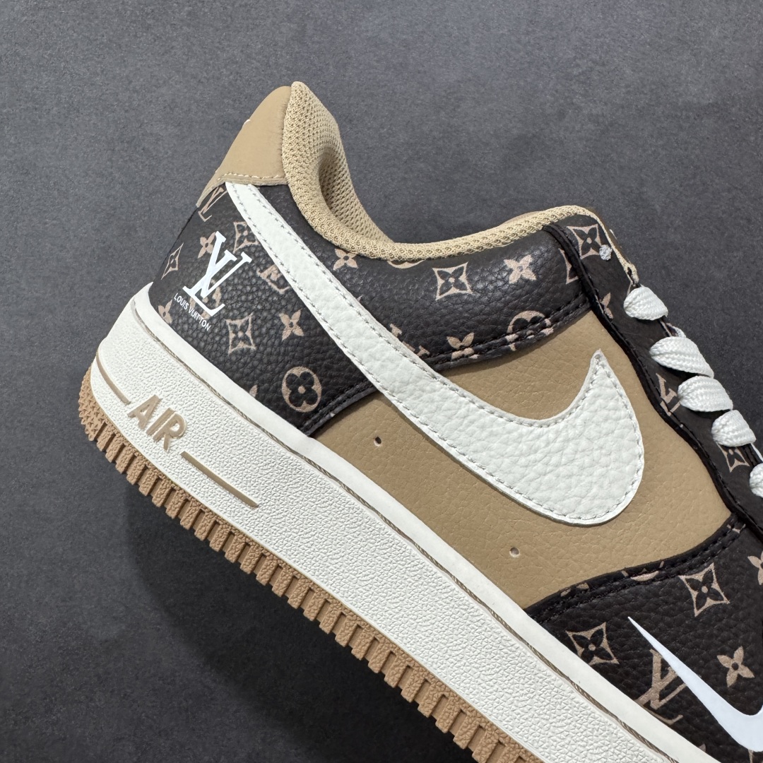 图片[6]-【定制版】Nike Air Force 1\’07 Low LV联名 咖啡棕小白勾 空军一号低帮休闲板鞋  #原楦头原纸板 原装鞋盒 定制五金配件 内置全掌气垫 原厂鞋底   货号：LW9279-009 尺码：36 36.5 37.5 38 38.5 39 40 40.5 41 42 42.5 43 44 44.5 45-选品中心