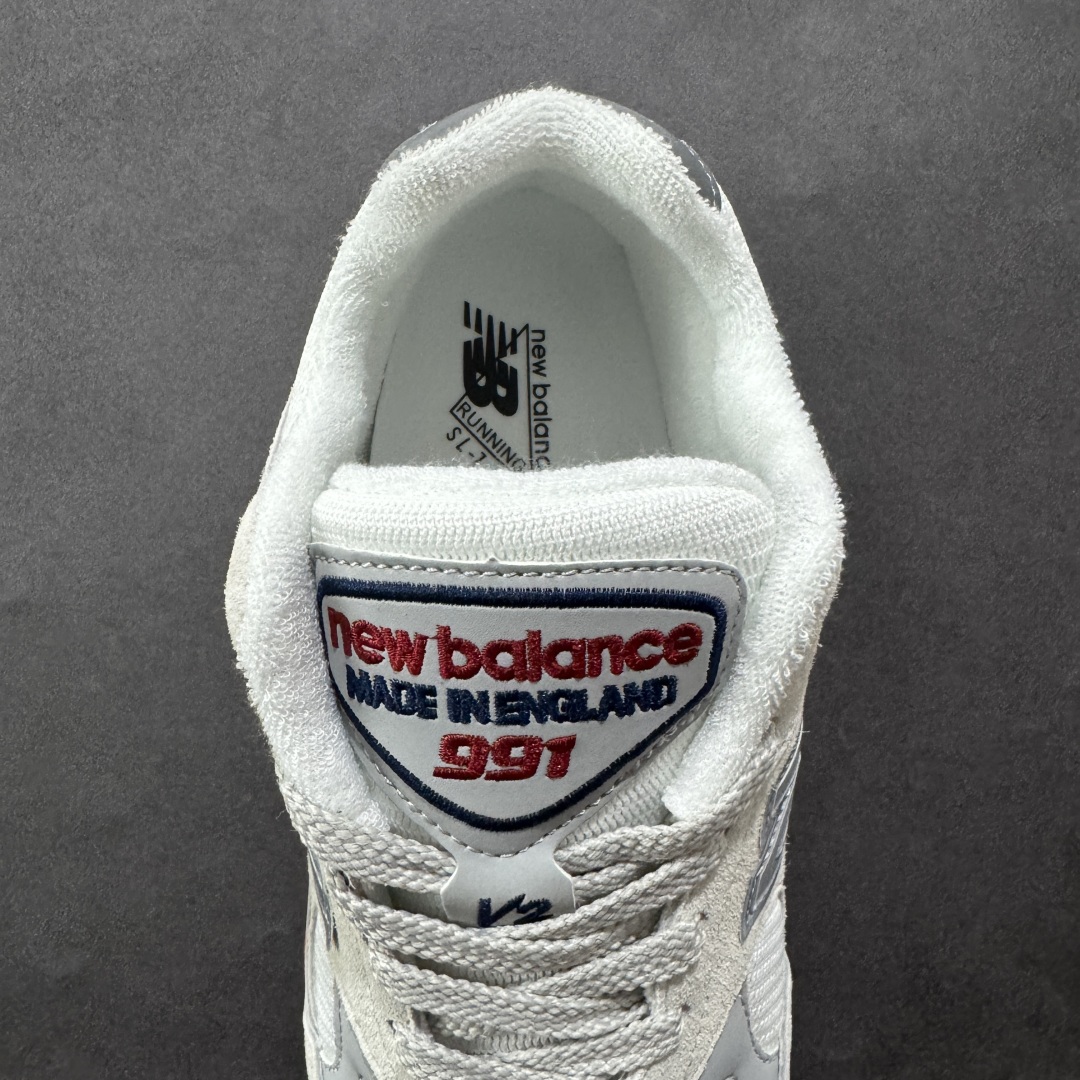 图片[7]-【K版纯原】New Balance 新百伦NB991总统复古慢跑鞋 U991VS2 鞋身以网眼鞋面结合同色系优质麂皮革构成，鞋舌处点缀 New Balance Made In USA 同色系刺绣标识，彰显鞋款身份。鞋侧点缀银色 \”991\” 字样，丰富鞋身设计的同时，构建时尚外观。鞋款搭载 ABZORB 缓震系统，通过缓冲和抗压性的结合来吸收冲击力，舒适功能升级。同时搭配泛黄做旧中底，打造丰富层次感，缔造出色复古韵味。 尺码：36 37 37.5 38 38.5 39 40 40.5 41.5 42 42.5 43 44 44.5 45-选品中心