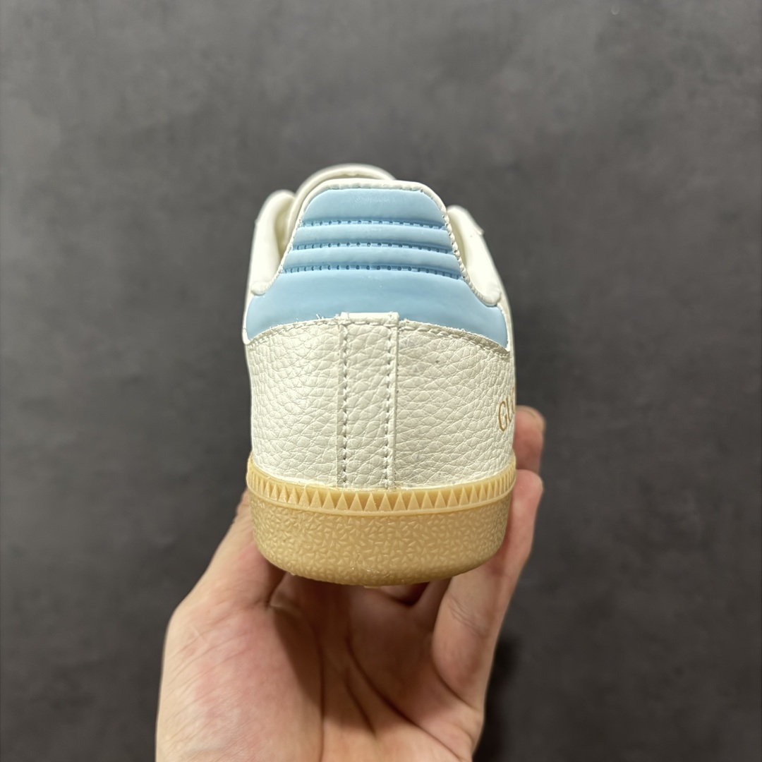 图片[4]-【定制版】Gucci x Ad Samba Og 定制配色 古驰联名 阿迪桑巴系列徳训风低帮百搭休闲板鞋 XR0010 定制鞋盒 大厂流水作业生产 超高清洁度 皮料切割干净无任何毛边 细节完美   尺码：36 36.5 37.5 38 38.5 39 40 40.5 41 42 42.5 43 44 44.5 45-选品中心