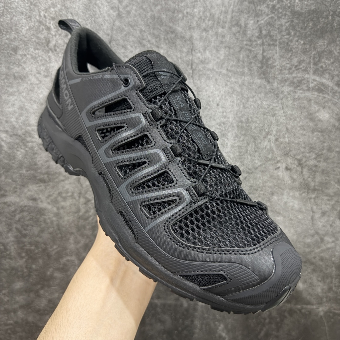 
【正确版本】SALOMON萨洛蒙XA PRO AMPHIB舒适柔软 透气耐磨 溯溪鞋 男女同款 黑色