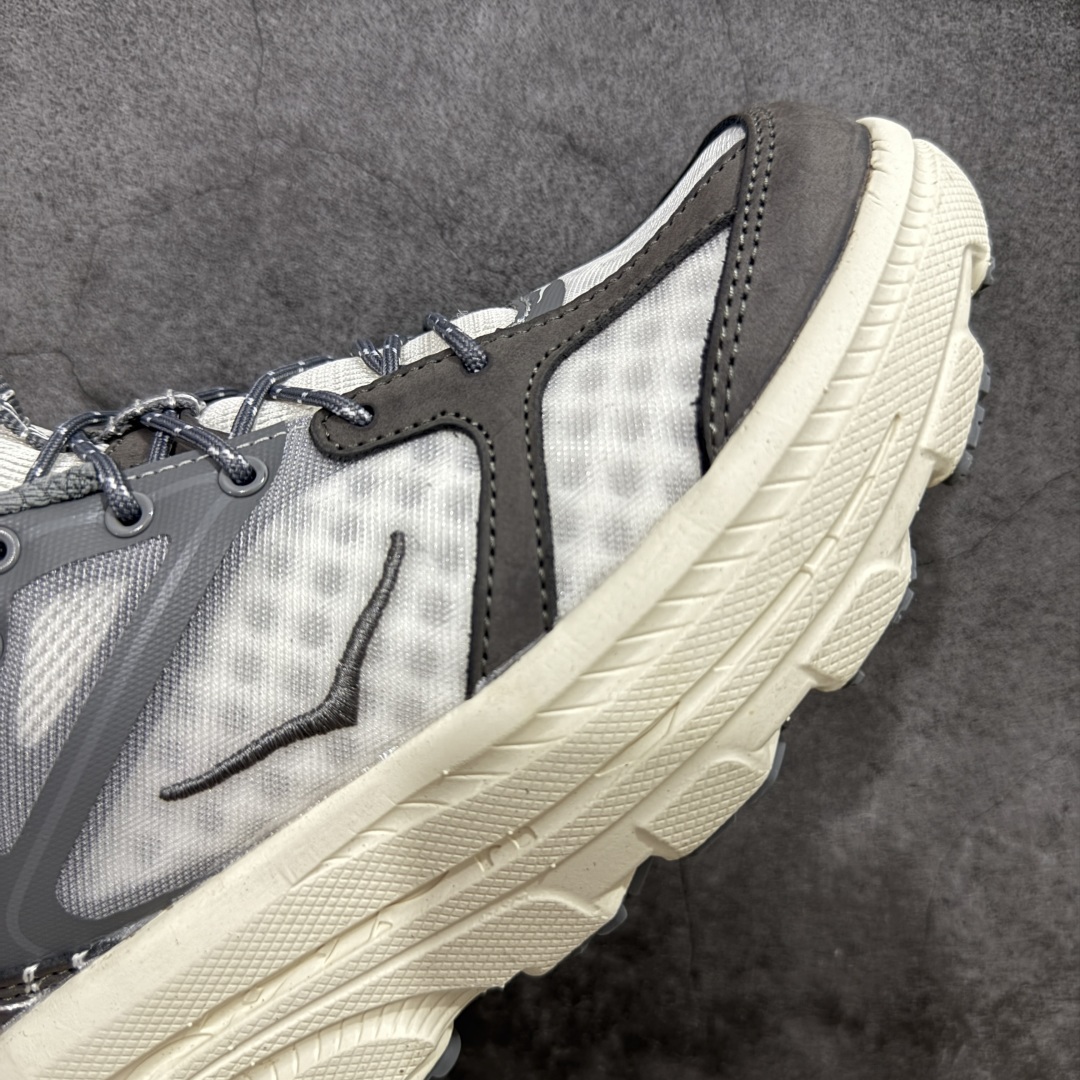 图片[6]-【公司级】HOKA ONE ONE Bondi B3 LS 运动舒适低帮跑步鞋 男女同款 高品质 原材料开发 邦代鞋头采用牛皮革材质 网面是MONO 纱材质 ，里面是蜂窝煤透气网眼定型。后跟设计采用皮革双缝线 ，HOKA经典的厚底设计。 鞋底采用EVA板材发泡 脚感舒适 减震耐磨透气跑步运动鞋 尺码 36 36.5 37.5 38 38.5 39 40 40.5 41 42 42.5 43 44 44.5 45 46 47-选品中心