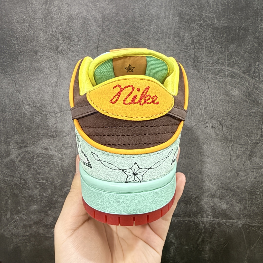 图片[4]-【纯原版】NK SB Dunk Low 黑人月黑绿 HF3058-300 原盒原配 正确耐磨橡胶大底 超高清洁度 全鞋零毛边皮料切割 全套原楦原模倾力打造完美版型 尺码：36 36.5 37.5 38 38.5 39 40 40.5 41 42 42.5 43 44 44.5 45 46 47.5-选品中心