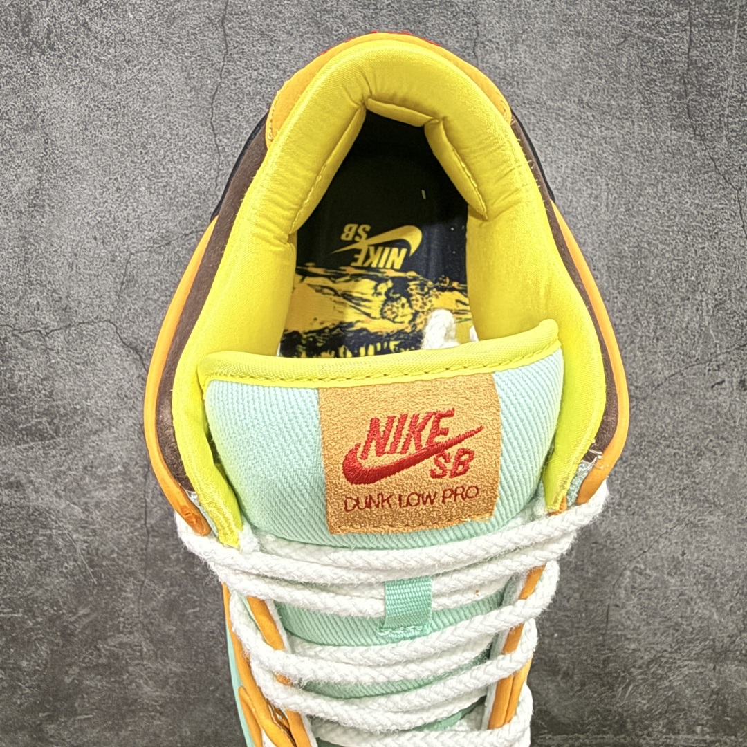 图片[8]-【纯原版】NK SB Dunk Low 黑人月黑绿 HF3058-300 原盒原配 正确耐磨橡胶大底 超高清洁度 全鞋零毛边皮料切割 全套原楦原模倾力打造完美版型 尺码：36 36.5 37.5 38 38.5 39 40 40.5 41 42 42.5 43 44 44.5 45 46 47.5-选品中心