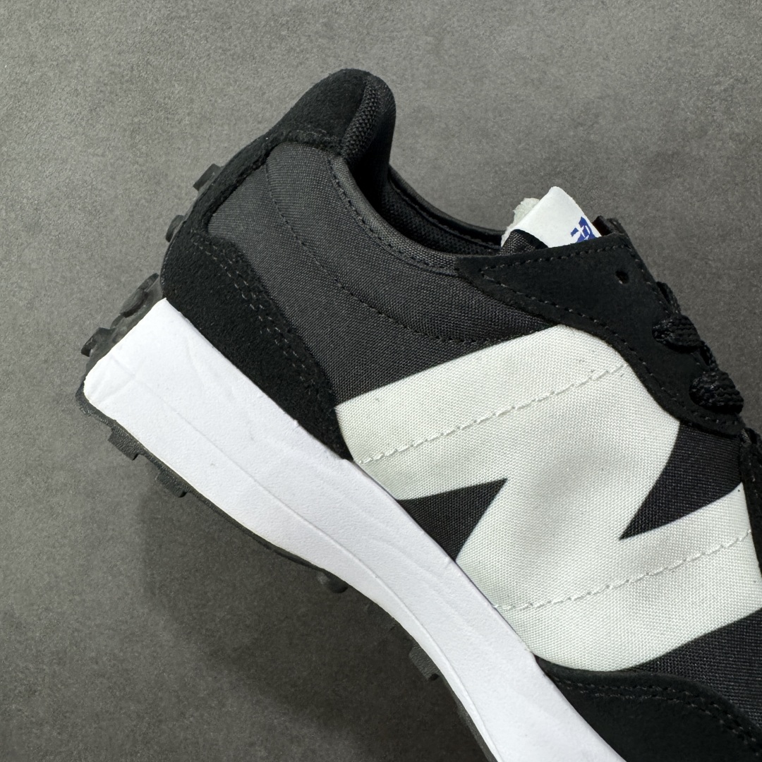 图片[6]-【K8版本】NB新百伦New Balance NB327系列复古休闲运动慢跑鞋 MS327CBW 全新 New Balance 327 系列，以更纯粹的复古风格设计打造的全新造型。侧身还以解构设计，将 N 字标志以做旧压花样式呈现，样式别具新意。而麂皮、冲孔皮革的塑造，则呈现出高级怀旧气质，也让鞋款在奢华时装风格与运动氛围之间达到了平衡。 尺码：36～45半-选品中心