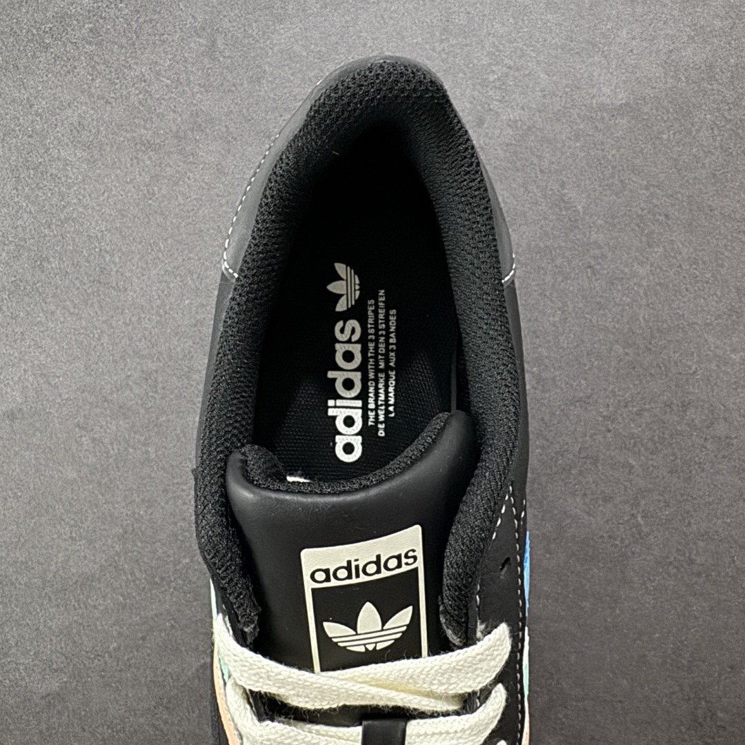 图片[7]-【定制版】AD Originals Superstar x KAWS 黑蓝绿 采用全新头层拼接皮革材质 后跟采用特色3D立体印字 渠道正品订单 诠释市场最高工艺水平 全鞋进口头层皮料打造 区别市面普通真标版本，进出专柜无压力 货号：BZ2533 尺码：36-45-选品中心