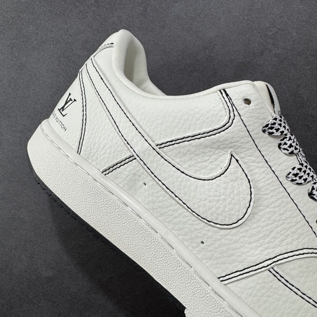 图片[6]-【定制版】海外限量发售！公司级Nike Court Vision 1 LOW 低帮 板鞋 “LV联名——双拼黑线” 运动鞋 休闲鞋 折边针车 工艺难度大 原楦头原纸板 原装鞋盒 定制五金配件 内置全掌气垫 原厂鞋底 货号：CS5288-016 尺码：36 36.5 37.5 38 38.5 39 40 40.5 41 42 42.5 43 44 44.5 45-选品中心