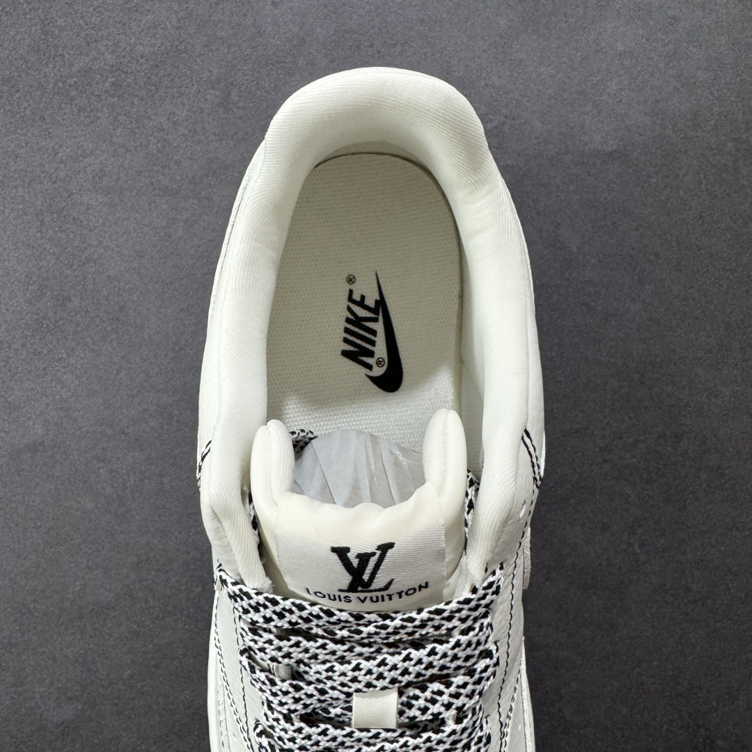 图片[7]-【定制版】海外限量发售！公司级Nike Court Vision 1 LOW 低帮 板鞋 “LV联名——双拼黑线” 运动鞋 休闲鞋 折边针车 工艺难度大 原楦头原纸板 原装鞋盒 定制五金配件 内置全掌气垫 原厂鞋底 货号：CS5288-016 尺码：36 36.5 37.5 38 38.5 39 40 40.5 41 42 42.5 43 44 44.5 45-选品中心