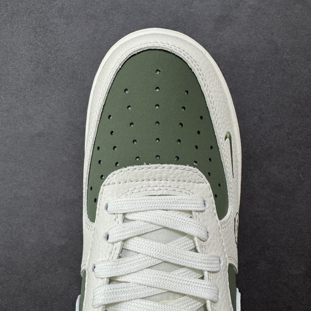 图片[8]-【定制版】Nike Air Force 1\’07 Low 古驰联名 橄榄绿鬼脸 空军一号低帮休闲板鞋 KK1988-095  原楦头原纸板 原装鞋盒 定制五金配件 内置全掌气垫 原厂鞋底   尺码：36 36.5 37.5 38 38.5 39 40 40.5 41 42 42.5 43 44 44.5 45-选品中心