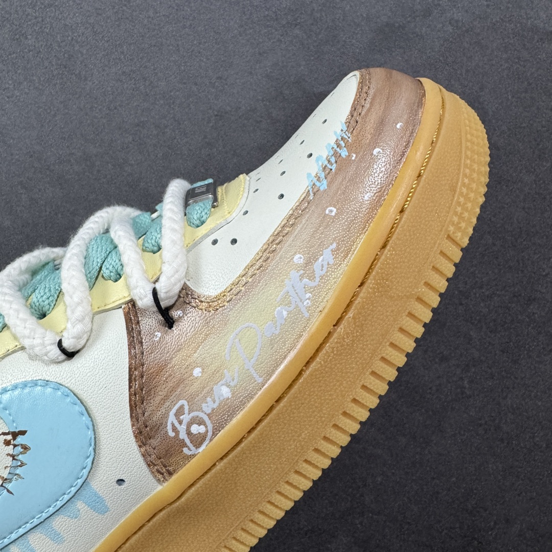 图片[5]-【定制版】Nike Air Force 1 Low 07 国风水墨画 白青 原楦头原纸板 打造纯正低帮空军版型 专注外贸渠道 全掌内置蜂窝气垫 原盒配件 原厂中底钢印、拉帮完美 货号：XC2351 550 尺码：36 36.5 37.5 38 38.5 39 40 40.5 41 42 42.5 43 44 44.5 45-选品中心