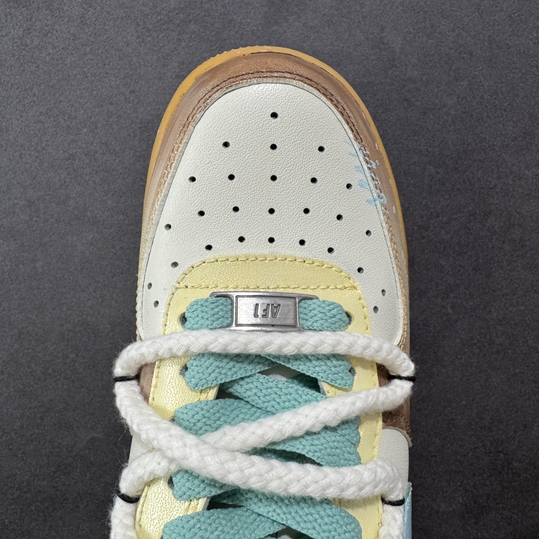 图片[8]-【定制版】Nike Air Force 1 Low 07 国风水墨画 白青 原楦头原纸板 打造纯正低帮空军版型 专注外贸渠道 全掌内置蜂窝气垫 原盒配件 原厂中底钢印、拉帮完美 货号：XC2351 550 尺码：36 36.5 37.5 38 38.5 39 40 40.5 41 42 42.5 43 44 44.5 45-选品中心