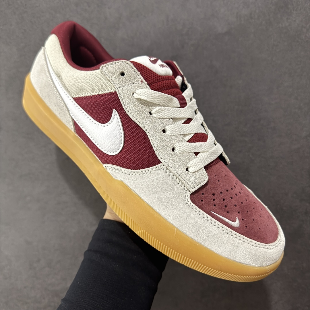 图片[3]-【纯原版】NK SB Force 58 Prml 空军58系列低帮休闲运动滑板板鞋 DV5477-601 市面最高版出货 区别市场通货便宜版本 质感细节 中底鞋垫都不一样 欢迎对比 鞋面由帆布和麂皮拼接 层次感丰富 搭配硫化外底 耐磨耐穿 鞋舌及中底后跟处饰有SB Logo 表明鞋款身份 采用包边设计 经久耐穿 硫化结构则有效提升灵活性 穿上这款全新推出的创意力作 助你耀动街头 尺码：36 36.5 37.5 38 38.5 39 40 40.5 41 42 42.5 43 44 45-选品中心