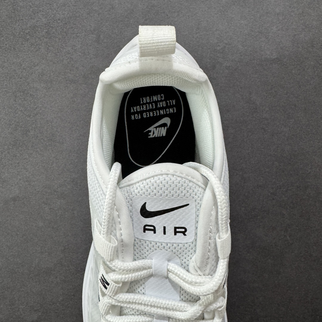 图片[7]-【PE版本】NK Air Max Axis 半掌气垫跑鞋 AA2168-100 舒适脚感 上脚百搭 精心设计 3D刺绣耐克钩 原鞋1：1开发制作 最新高端头层皮面+网面复合完美体现匠工造诣 半盏真气垫实力组合大底 尺码：36 36.5 37.5 38 38.5 39 40 40.5 41 42 42.5 43 44-选品中心