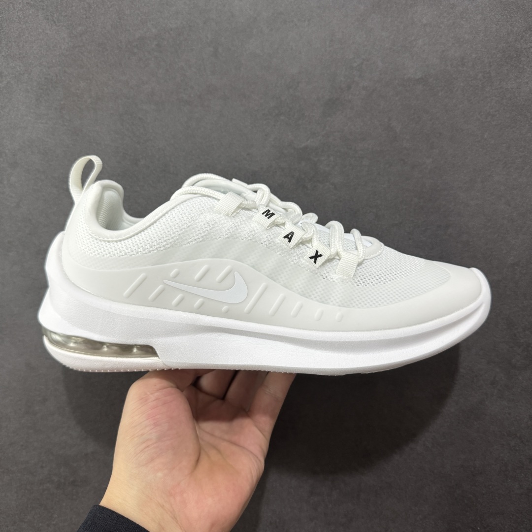 【PE版本】NK Air Max Axis 半掌气垫跑鞋 AA2168-100 舒适脚感 上脚百搭 精心设计 3D刺绣耐克钩 原鞋1:1开发制作 最新高端头层皮面+网面复合完美体现匠工造诣 半盏真气垫实力组合大底 尺码:36 36.5 37.5 38 38.5 39 40 40.5 41 42 42.5 43 44-选品中心
