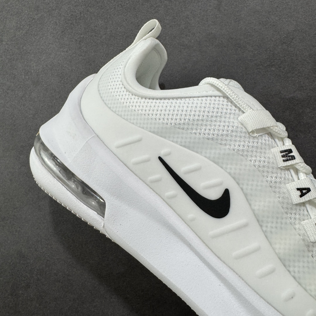 图片[6]-【PE版本】NK Air Max Axis 半掌气垫跑鞋 AA2146-100 舒适脚感 上脚百搭 精心设计 3D刺绣耐克钩 原鞋1：1开发制作 最新高端头层皮面+网面复合完美体现匠工造诣 半盏真气垫实力组合大底 尺码：36 36.5 37.5 38 38.5 39 40 40.5 41 42 42.5 43 44-选品中心