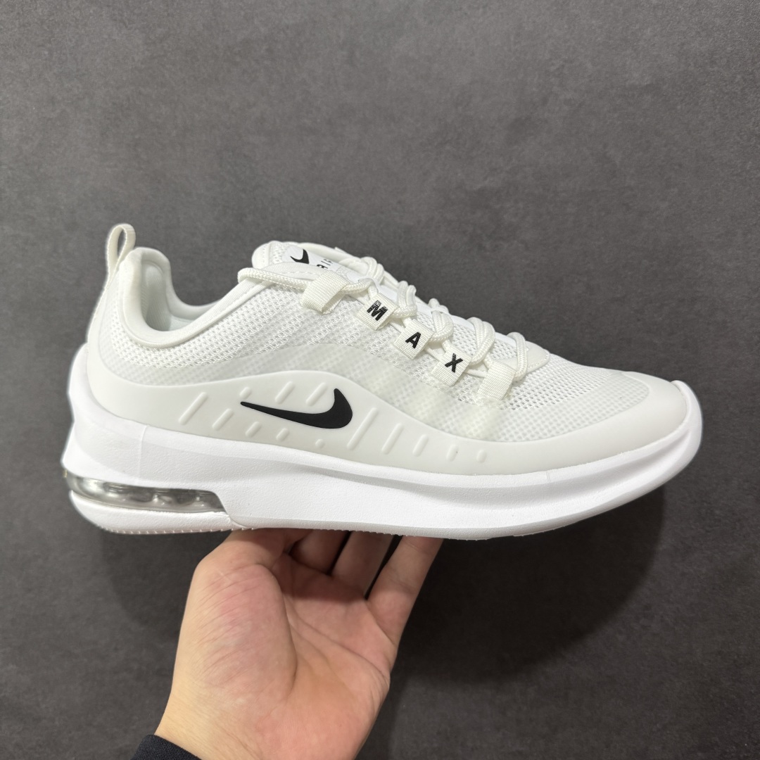 【PE版本】NK Air Max Axis 半掌气垫跑鞋 AA2146-100 舒适脚感 上脚百搭 精心设计 3D刺绣耐克钩 原鞋1:1开发制作 最新高端头层皮面+网面复合完美体现匠工造诣 半盏真气垫实力组合大底 尺码:36 36.5 37.5 38 38.5 39 40 40.5 41 42 42.5 43 44-选品中心