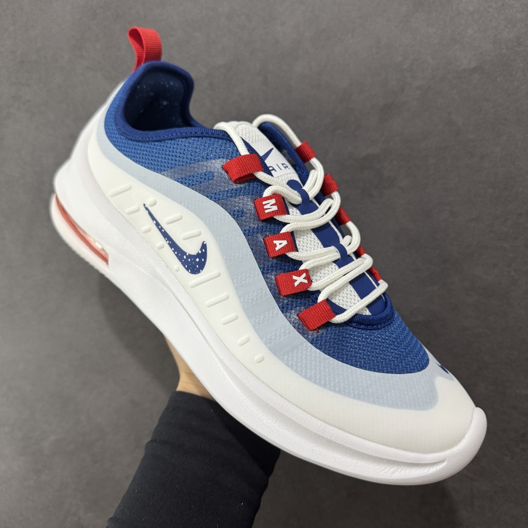 图片[3]-【PE版本】NK Air Max Axis 半掌气垫跑鞋 AA2146-101 舒适脚感 上脚百搭 精心设计 3D刺绣耐克钩 原鞋1：1开发制作 最新高端头层皮面+网面复合完美体现匠工造诣 半盏真气垫实力组合大底 尺码：36 36.5 37.5 38 38.5 39 40 40.5 41 42 42.5 43 44-选品中心