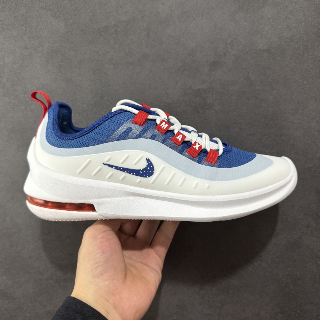 【PE版本】NK Air Max Axis 半掌气垫跑鞋 AA2146-101 舒适脚感 上脚百搭 精心设计 3D刺绣耐克钩 原鞋1：1开发制作 最新高端头层皮面+网面复合完美体现匠工造诣 半盏真气垫实力组合大底 尺码：36 36.5 37.5 38 38.5 39 40 40.5 41 42 42.5 43 44-选品中心