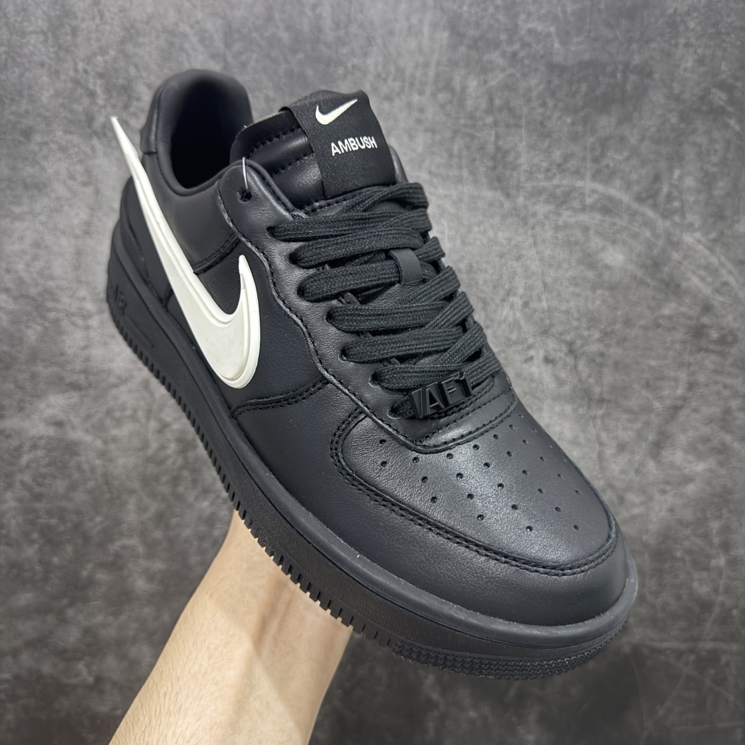 图片[3]-【OWF外贸版】Ambush x AF1 Air Force 1 Low 空军一号低帮运动板鞋 联名大钩黑白 DV3464-001 独家正确版 完美出品 高端外贸 零售客户首选 AMBUSH X AF1 Low 联名款 第一色已入库 后续配色陆续出 顶流 原鞋开版 耗时3个月匠心打造 原厂进口纳帕皮料 人工甩皮 全新正确RB原大底 上手上脚复刻正品质感 尺码： 36-47.5-选品中心