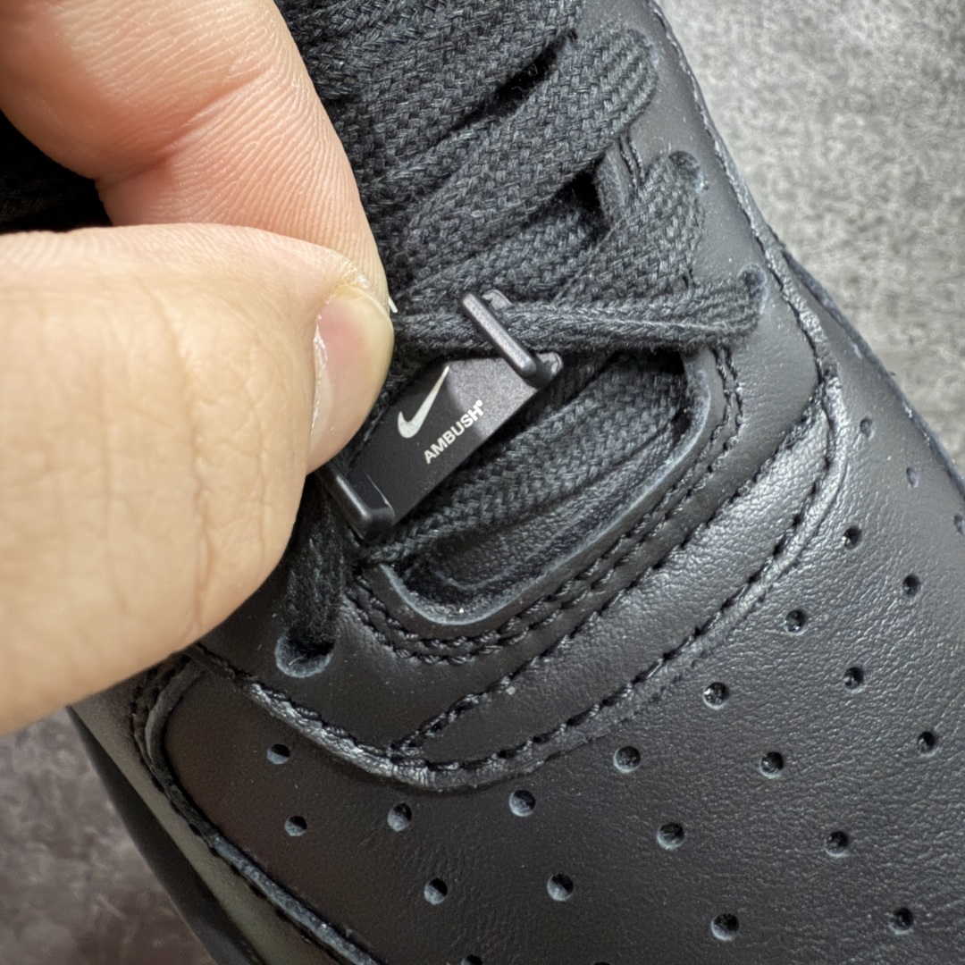 图片[6]-【OWF外贸版】Ambush x AF1 Air Force 1 Low 空军一号低帮运动板鞋 联名大钩黑白 DV3464-001 独家正确版 完美出品 高端外贸 零售客户首选 AMBUSH X AF1 Low 联名款 第一色已入库 后续配色陆续出 顶流 原鞋开版 耗时3个月匠心打造 原厂进口纳帕皮料 人工甩皮 全新正确RB原大底 上手上脚复刻正品质感 尺码： 36-47.5-选品中心