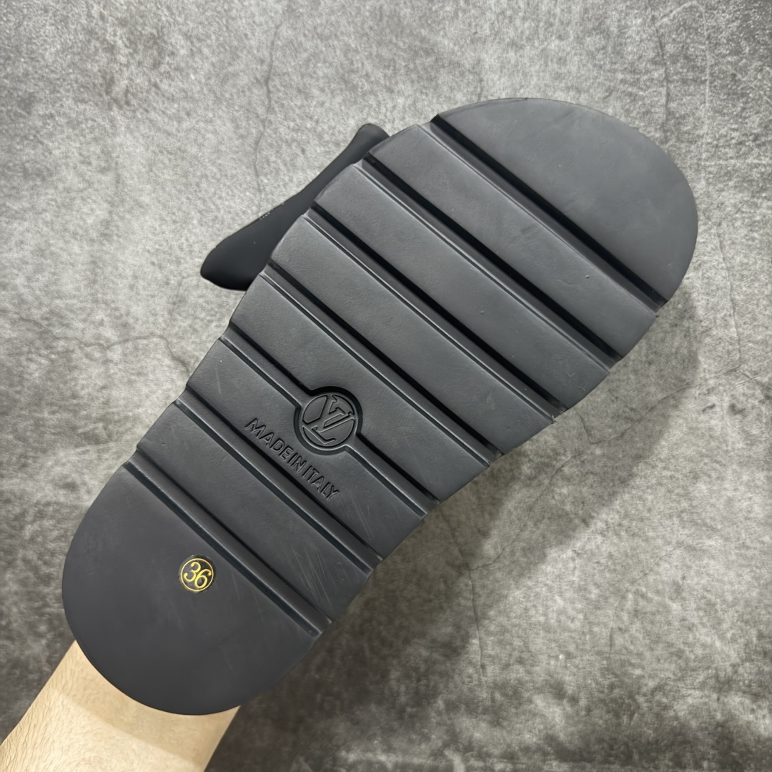 图片[7]-【纯原礼盒版】LOUIS VUITTON 路易威登2024 𝐬𝐬💛春夏最新爆款魔术贴系列 情侣款厚底拖鞋 代购级别稀品上新💫 鞋面：LV进口5D打印花布，牛皮内里 大底：原版开模大底 原版全套礼盒包装 尺码： 35-45 底高4.5cm-选品中心