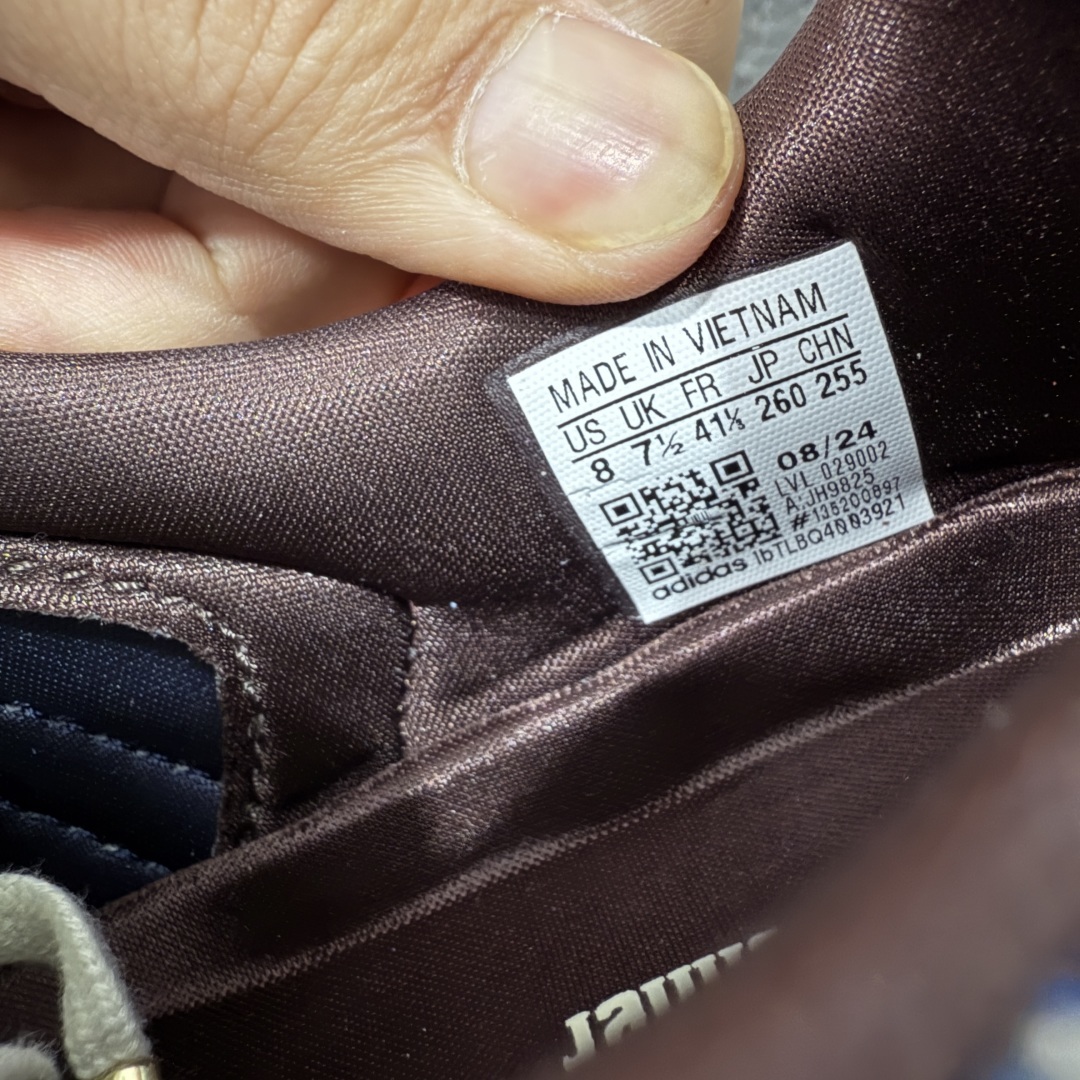 【渠道纯原】Wales Bonner x Adidas Originals Samba JH9825