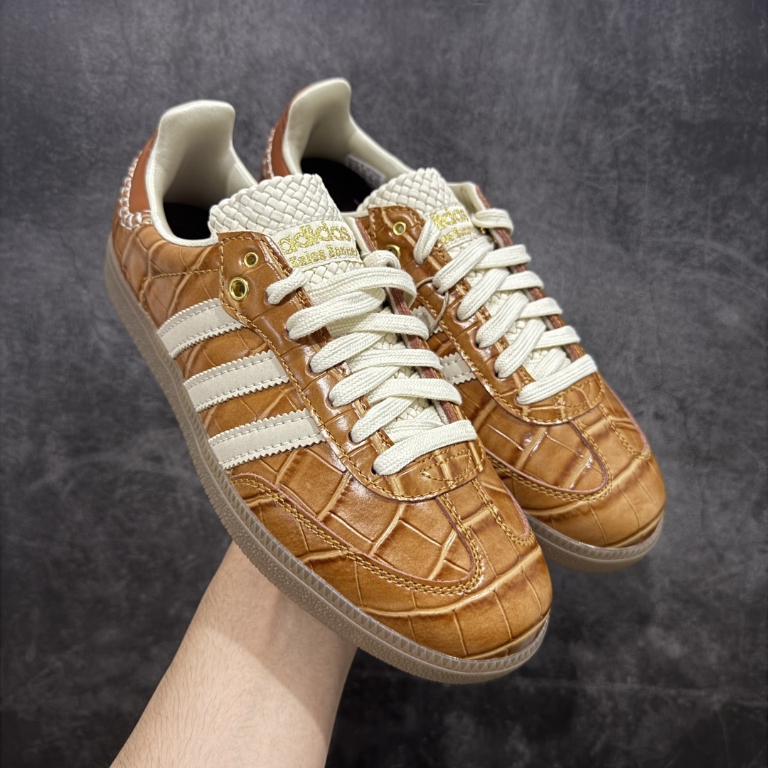 【渠道纯原】Wales Bonner x Adidas Originals Samba JH9826