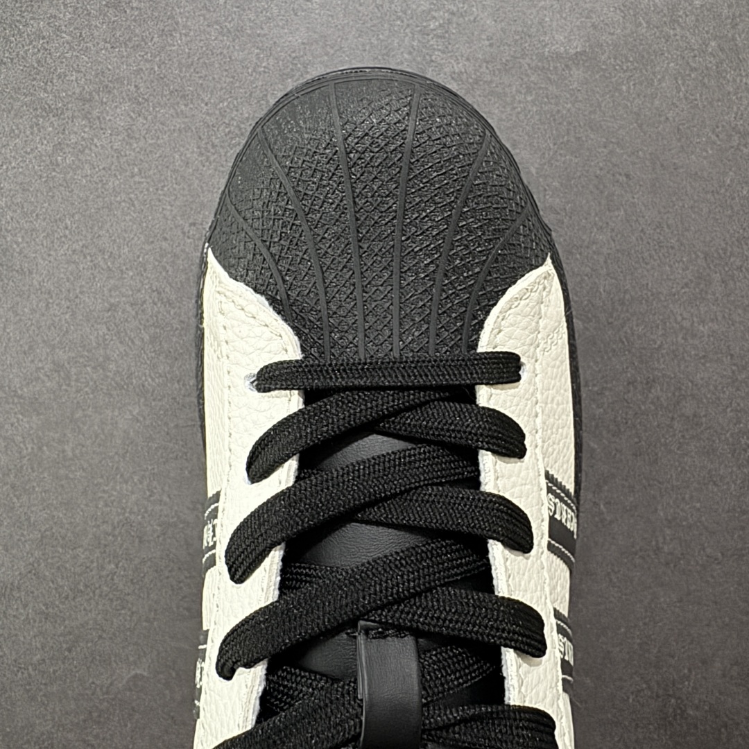 图片[8]-【定制版】AD Originals Superstar 黑白十字架 采用全新头层拼接皮革材质 后跟采用特色3D立体印字 渠道正品订单 诠释市场最高工艺水平 全鞋进口头层皮料打造 区别市面普通真标版本，进出专柜无压力 货号：DS0025 尺码：36-45-选品中心