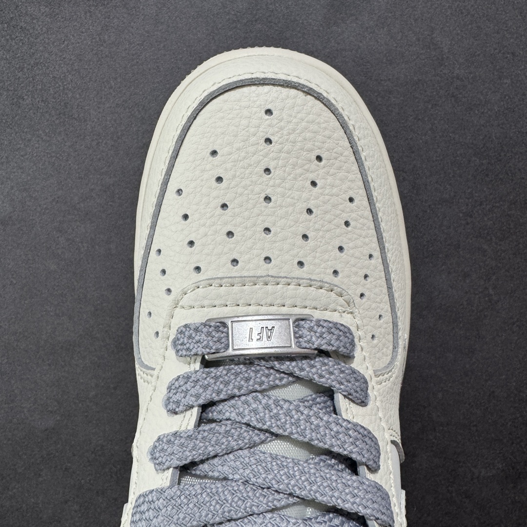 图片[8]-【定制版】Nike Air Force 1\’07 Low Supreme联名 灰底红标 空军一号低帮休闲板鞋 XX3168-195  #原楦头原纸板 原装鞋盒 定制五金配件 内置全掌气垫 原厂鞋底  尺码：36 36.5 37.5 38 38.5 39 40 40.5 41 42 42.5 43 44 44.5 45-选品中心