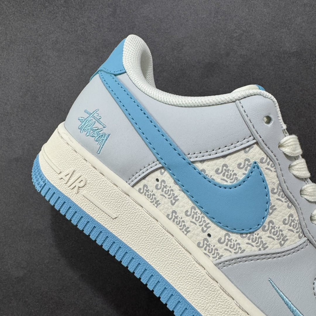 260 定制版Nike Air Force 1'07 Low 斯图西联名 荧光蓝印花 空军一号低帮休闲板鞋 JJ2508-717-Chinese UA Cheap High Quatity Brand Clothes Bags handbags Sneakers wholesale wholesaler seller from China Factory suppliers Fashion Clothing Shoes best Quality Beautiful Price 260 定制版Nike Air Force 1'07 Low 斯图西联名 荧光蓝印花 空军一号低帮休闲板鞋 JJ2508-717