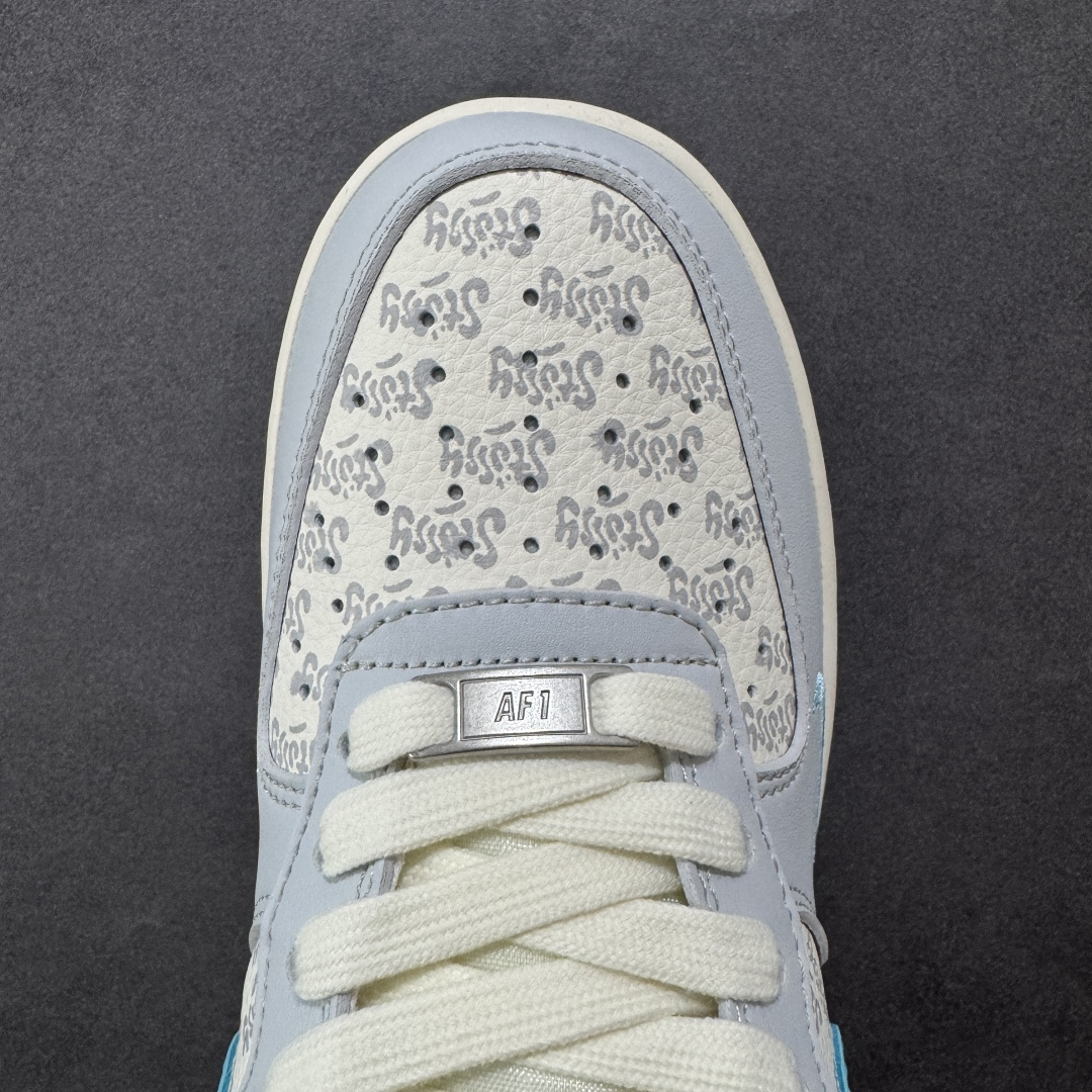 260 定制版Nike Air Force 1'07 Low 斯图西联名 荧光蓝印花 空军一号低帮休闲板鞋 JJ2508-717-Chinese UA Cheap High Quatity Brand Clothes Bags handbags Sneakers wholesale wholesaler seller from China Factory suppliers Fashion Clothing Shoes best Quality Beautiful Price 260 定制版Nike Air Force 1'07 Low 斯图西联名 荧光蓝印花 空军一号低帮休闲板鞋 JJ2508-717