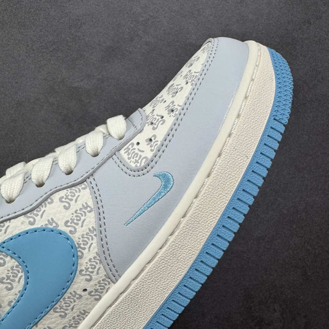 260 定制版Nike Air Force 1'07 Low 斯图西联名 荧光蓝印花 空军一号低帮休闲板鞋 JJ2508-717-Chinese UA Cheap High Quatity Brand Clothes Bags handbags Sneakers wholesale wholesaler seller from China Factory suppliers Fashion Clothing Shoes best Quality Beautiful Price 260 定制版Nike Air Force 1'07 Low 斯图西联名 荧光蓝印花 空军一号低帮休闲板鞋 JJ2508-717