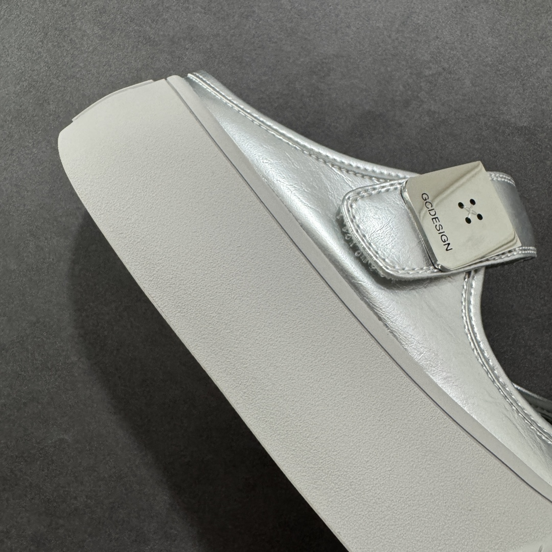 220 新晋潮流鞋靴品牌GGCC夏季新款 4.5cm厚底银河微光陈都灵同款 GG-CC厚底芭蕾舞 G25U4817