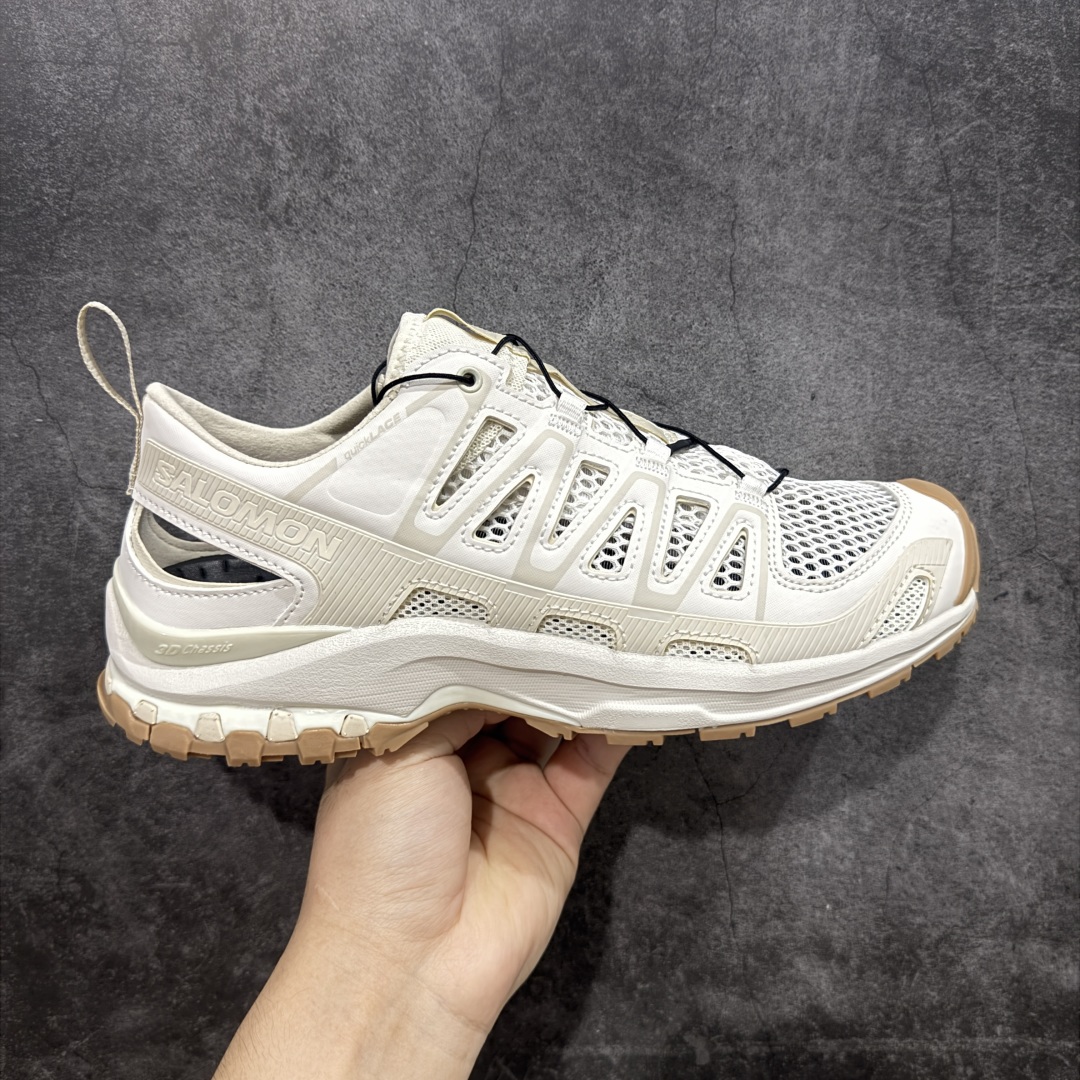 
【正确版本】SALOMON萨洛蒙XA PRO AMPHIB舒适柔软 透气耐磨 溯溪鞋 男女同款 米白