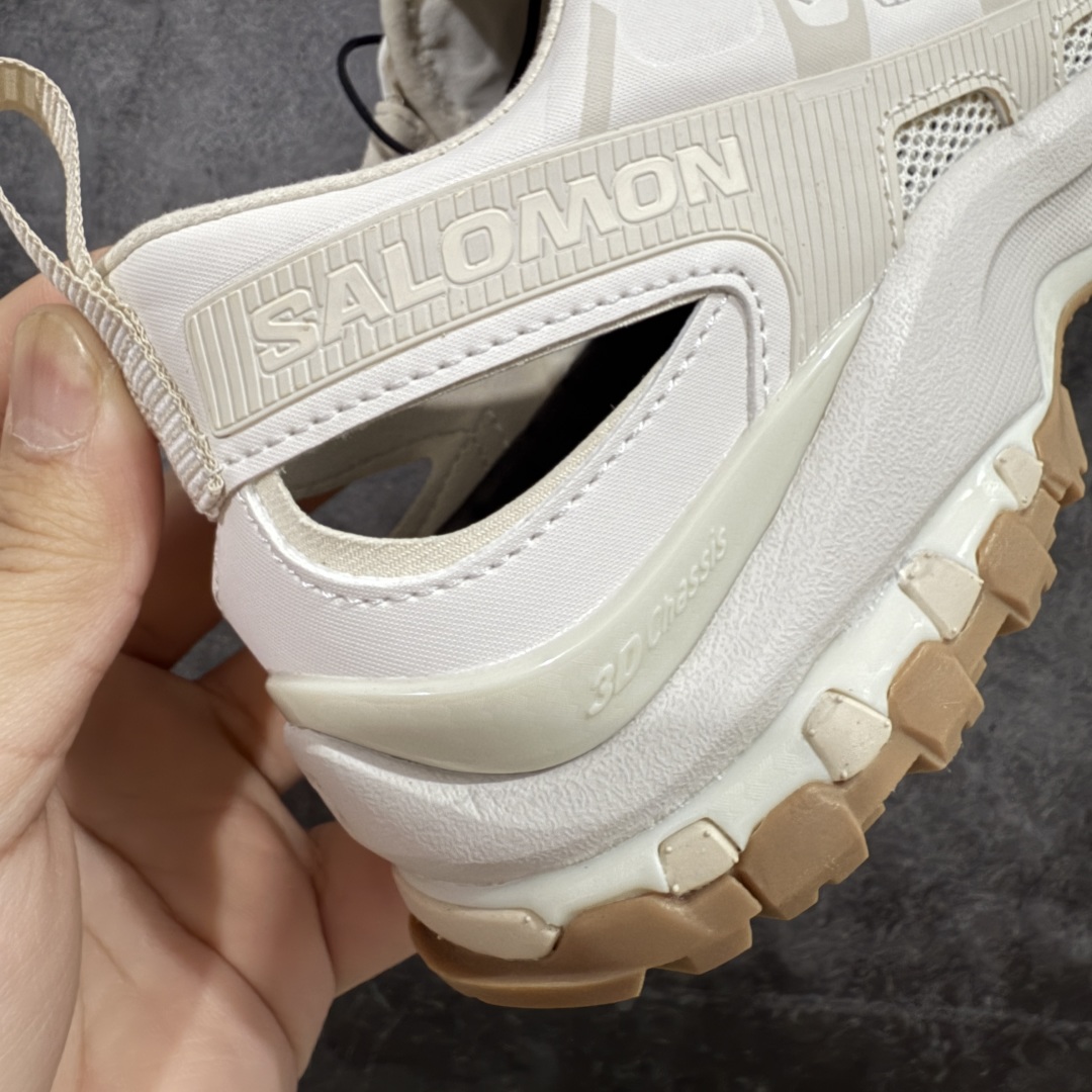  
【正确版本】SALOMON萨洛蒙XA PRO AMPHIB舒适柔软 透气耐磨 溯溪鞋 男女同款 米白