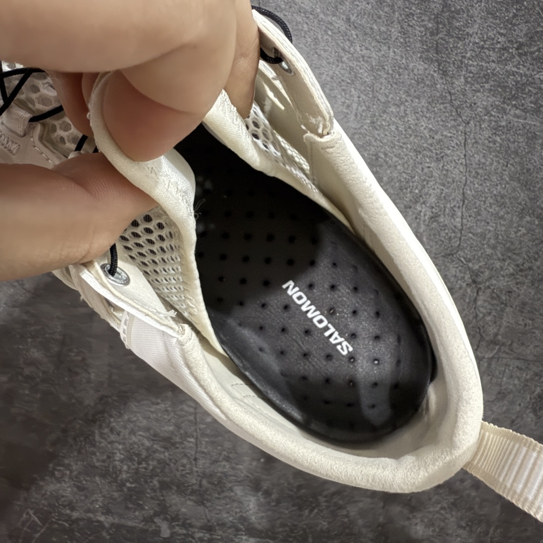  
【正确版本】SALOMON萨洛蒙XA PRO AMPHIB舒适柔软 透气耐磨 溯溪鞋 男女同款 米白