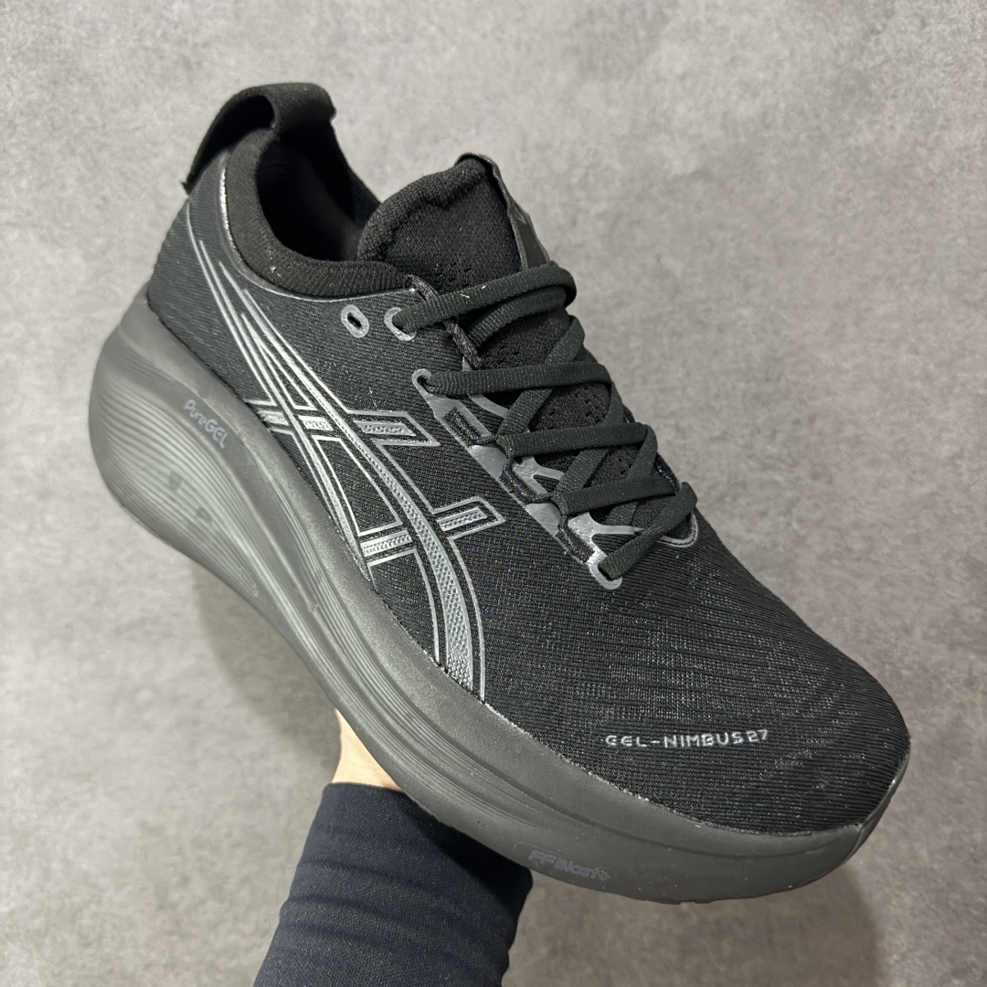 图片[3]-【公司级】Asics GEL-Nimbus 27 亚瑟士缓震跑鞋 近年复古风潮的势头很旺 ASICS一直坚信保持身体的健康与活力是打造健康快乐的生活方式的最佳途径 ASICS为复古鞋型注入新设计 为玩家的街头穿搭提供了更多可能 GEL-NIMBUSTM9运动鞋最初是为中立和仰卧跑步者设计的长距离训练器 采用原始材料和关键细节重新设计 其Y2K时代的工业外观也被大胆的对比和色块所抵消 尺码：36 36.5 37.5 38 38.5 39 40 40.5 41.5 42 42.5 43.5 44 44.5 45-选品中心