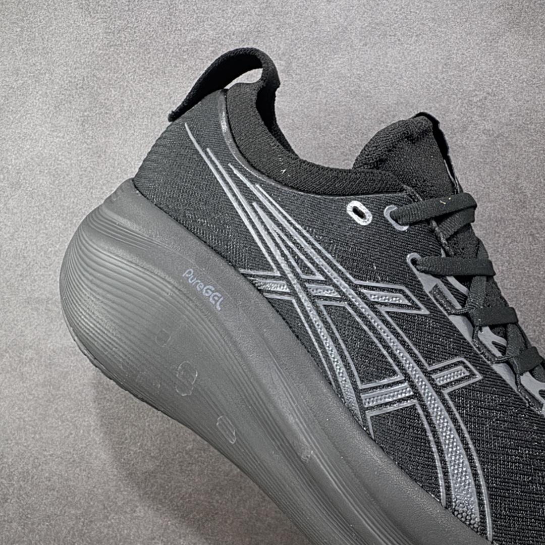 图片[6]-【公司级】Asics GEL-Nimbus 27 亚瑟士缓震跑鞋 近年复古风潮的势头很旺 ASICS一直坚信保持身体的健康与活力是打造健康快乐的生活方式的最佳途径 ASICS为复古鞋型注入新设计 为玩家的街头穿搭提供了更多可能 GEL-NIMBUSTM9运动鞋最初是为中立和仰卧跑步者设计的长距离训练器 采用原始材料和关键细节重新设计 其Y2K时代的工业外观也被大胆的对比和色块所抵消 尺码：36 36.5 37.5 38 38.5 39 40 40.5 41.5 42 42.5 43.5 44 44.5 45-选品中心