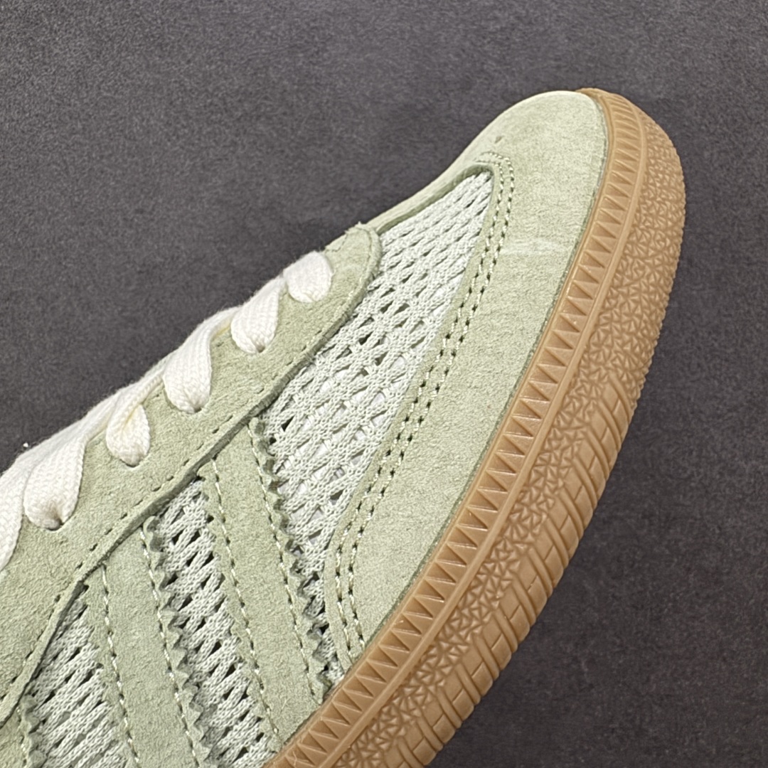 图片[5]-【HZ纯原】Addis Original Samba OG 复古单品 编织系列 复古桑巴板鞋 这款桑巴鞋展示了高质量的工艺 带有装饰的超锁缝制和无缝的手感 柔软、柔软的皮革造型和标志性的3条纹完成了精致的外观 正规合身鞋带 鞋面上有绒面鞋垫 橡胶鞋底 享受正畸套筒软感 自50年代首次亮相以来就一直在赢得粉丝的青睐 货号：KK3529 尺码：35.5 36 36.5 37 38 38.5 39 40 40.5 41 42 42.5 43 44 45-选品中心