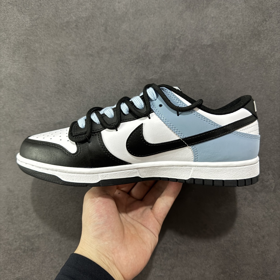 图片[2]-【YC纯原】NK Dunk Low 赢鱼 山海经 黑白蓝 DD1503-101 实力大厂出品 新配色陆续开发 全套原纸板楦头开发 确保原汁原味 完美呈现DUNK版型 一比一鞋头弧度高度鞋身弧度 此版本只针对中端市场 皮料材质有所更替 其他数据细节工艺流程均保持一致 绝不口嗨 细节品控鞋型随意对比 独家私模官方第六代原厂航空铝磨具打磨大底 鞋头坡度极致还原 无解鞋型 原盒原配 圈内天花板工艺 原厂玻璃冲刀 超高清洁度 全鞋零毛边皮料切割 原厂中底布点胶 中底布拉帮走线遵循公司 尺码： 40 40.5 41 42 42.5 43 44 44.5 45 46-选品中心