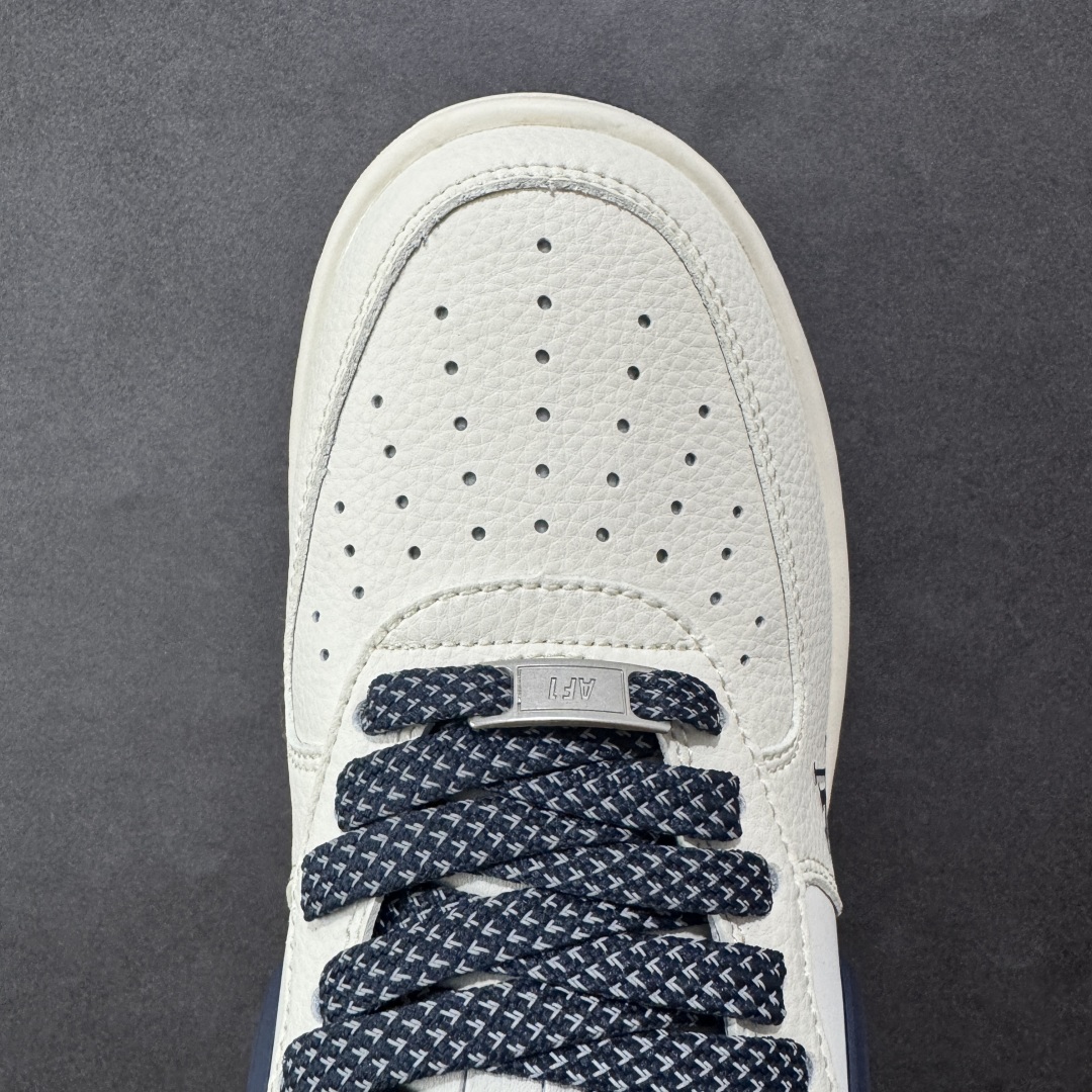 
【定制版】Nike Air Force 1'07 Low LV联名 深蓝大勾 空军一号低帮休闲板鞋 X