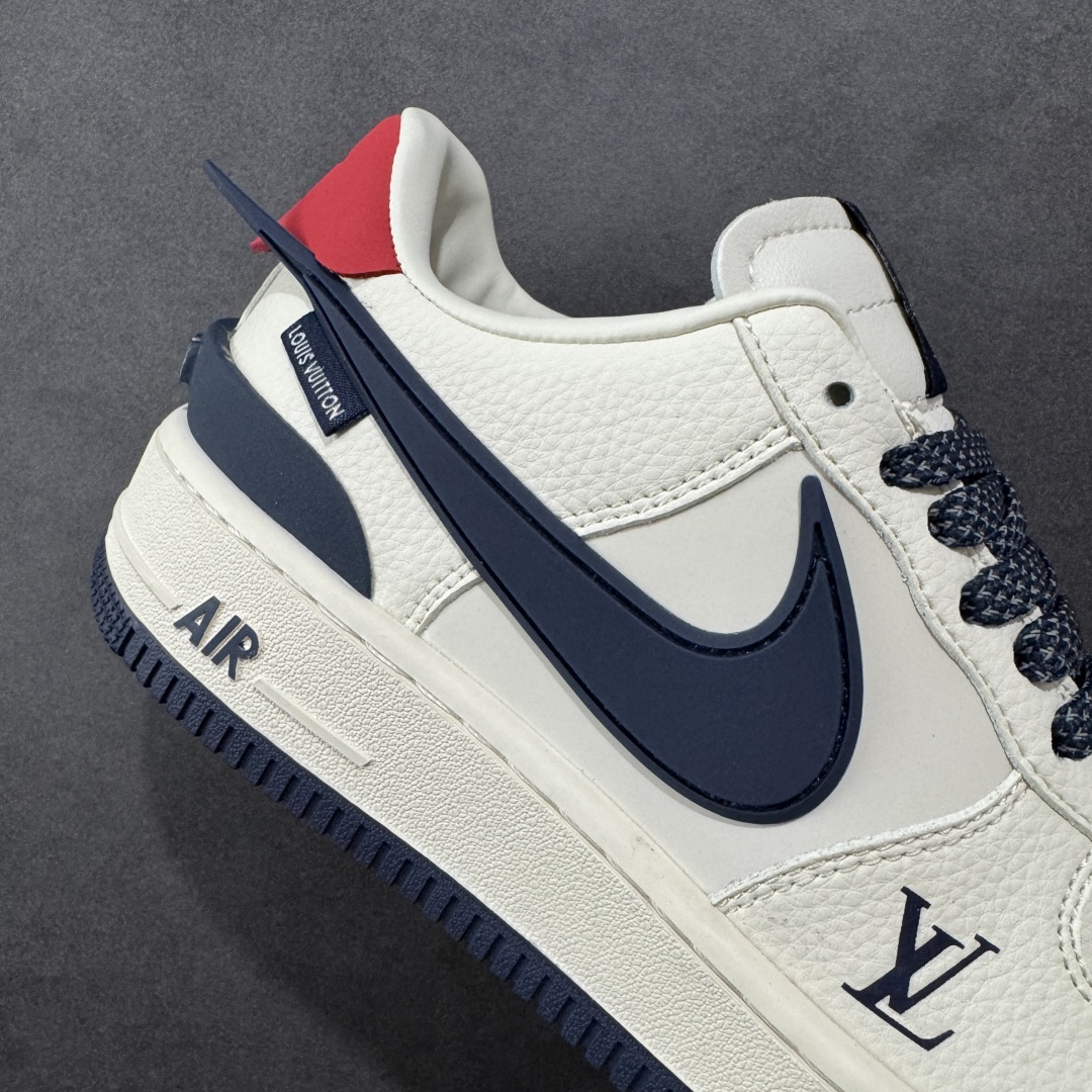
【定制版】Nike Air Force 1'07 Low LV联名 深蓝大勾 空军一号低帮休闲板鞋 X